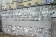 Ashlar Wall After