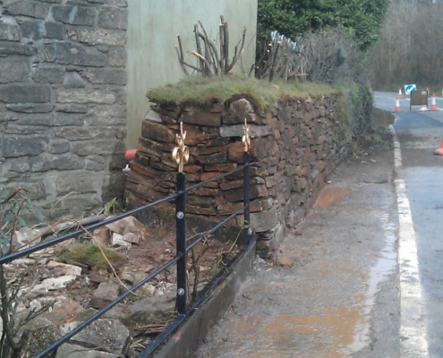 Repair to Cornish Hedge