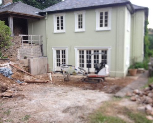 Hard Landscaping Project Totnes