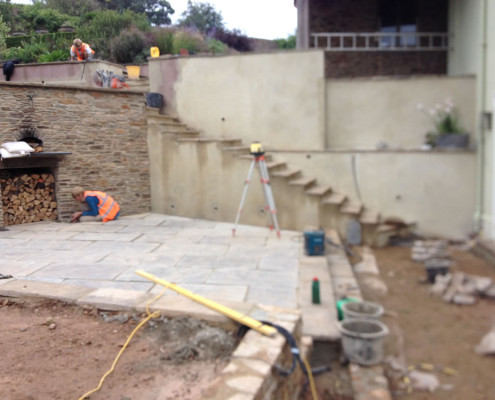 Hard Landscaping Project Totnes