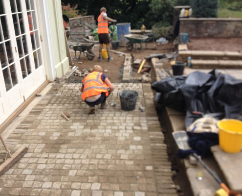 Hard Landscaping Project Totnes