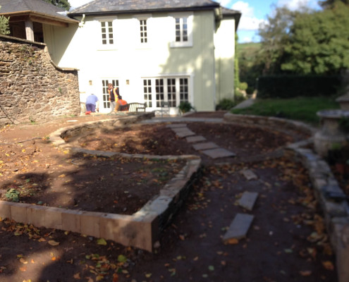 Hard Landscaping Project Totnes