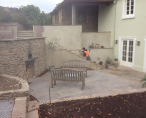 Hard Landscaping Project Totnes