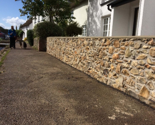 Otterton Boundary Wall